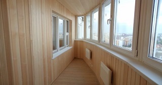 Отделка, остекление, утепление балконов в Дюртюли от 206 руб. м/2.